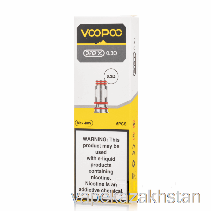 Vape Smoke VOOPOO PnP-X Replacement Coils 0.3ohm PnP-X Coils